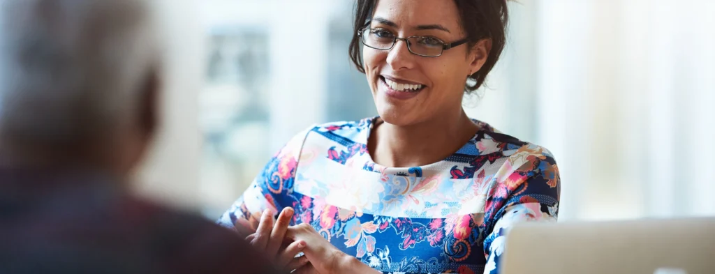 Financial advisor discussing planning strategies with a client